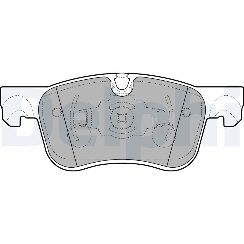 DELPHI LP2689 Brake Pad Set, disc brake