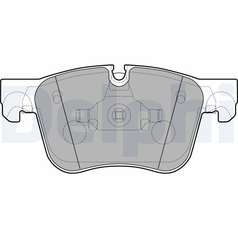 DELPHI LP2690 Brake Pad Set, disc brake