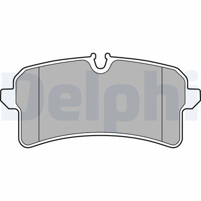 Brake Pad Set, disc brake DELPHI LP2706
