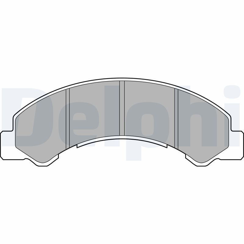 DELPHI LP2769 Brake Pad Set, disc brake