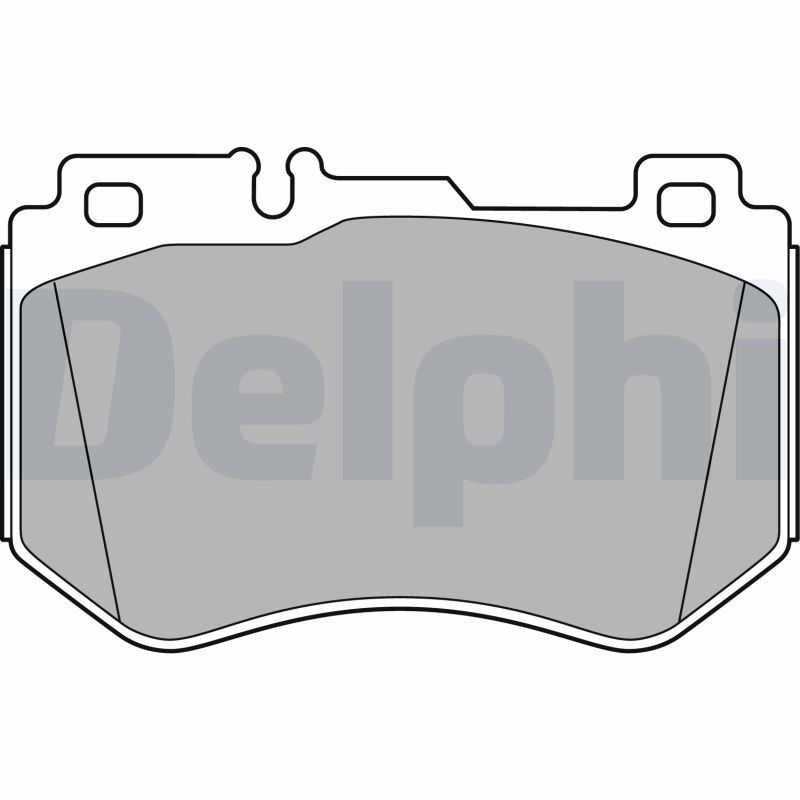 DELPHI LP3137 Brake Pad Set, disc brake