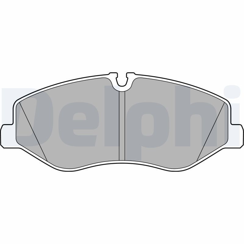 DELPHI LP3138 Brake Pad Set, disc brake