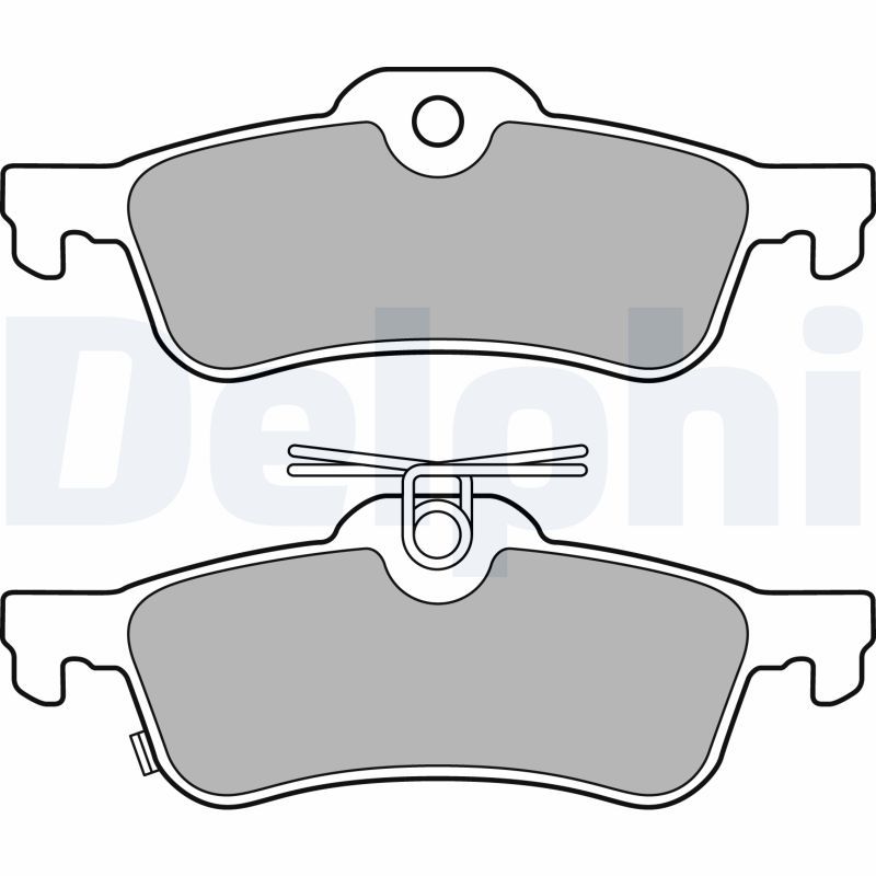 DELPHI LP3147 Brake Pad Set, disc brake