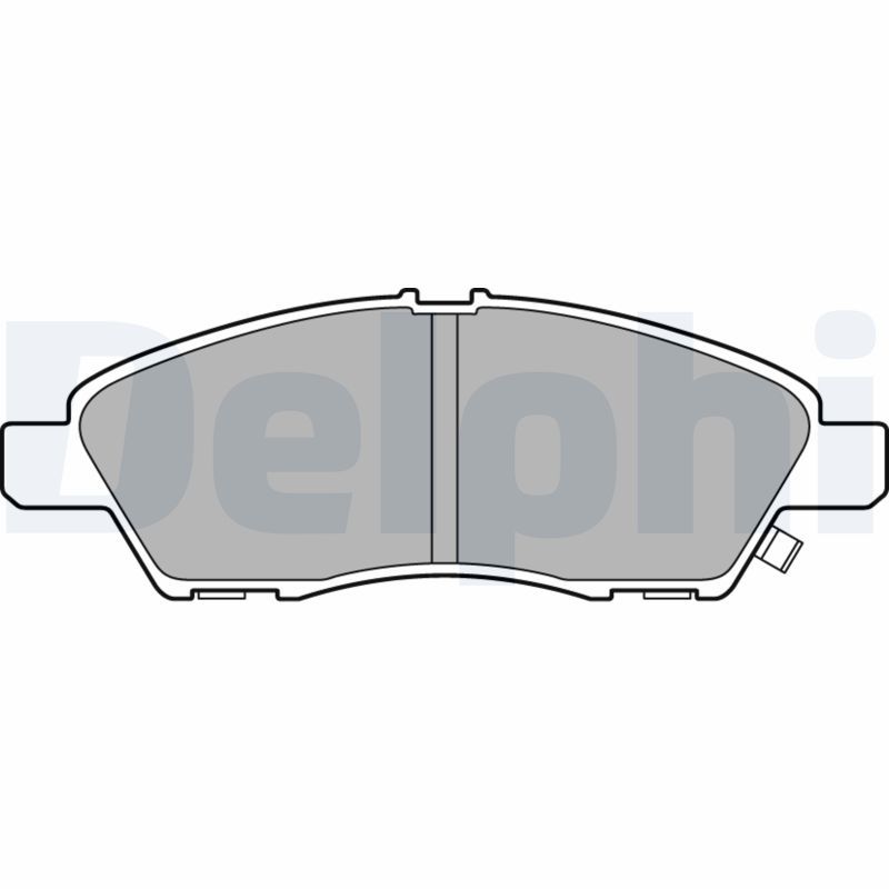 DELPHI LP3170 Brake Pad Set, disc brake