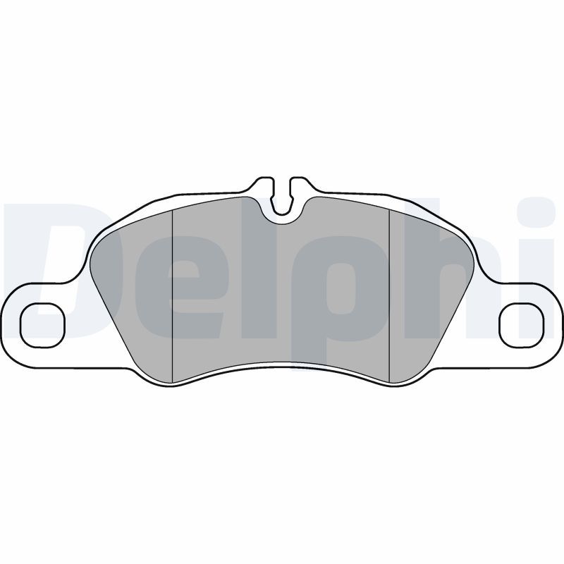 DELPHI LP3177 Brake Pad Set, disc brake