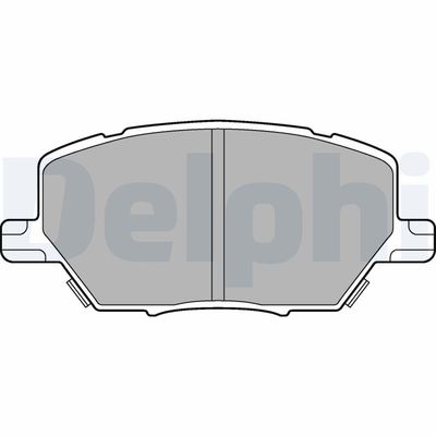 Brake Pad Set, disc brake DELPHI LP3184