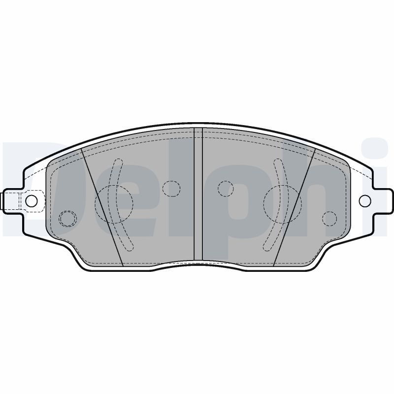 DELPHI LP3192 Brake Pad Set, disc brake