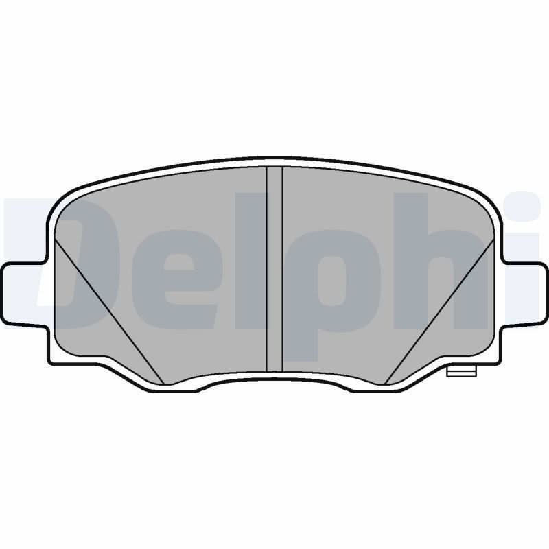 DELPHI LP3194 Brake Pad Set, disc brake