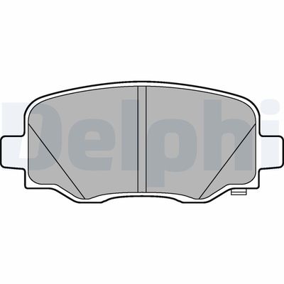 Brake Pad Set, disc brake DELPHI LP3194
