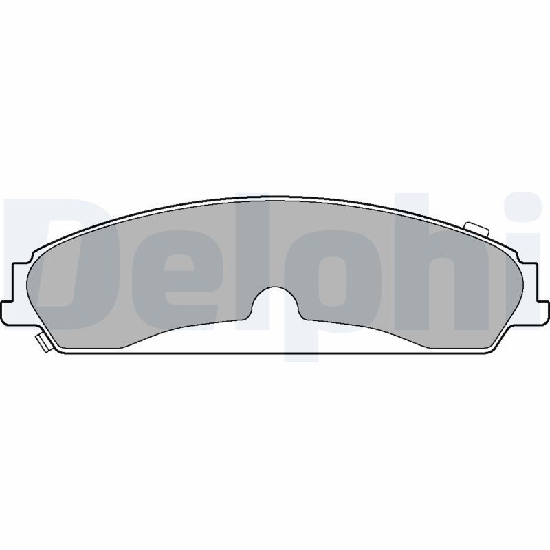 DELPHI LP3216 Brake Pad Set, disc brake