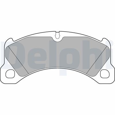 Brake Pad Set, disc brake DELPHI LP3217