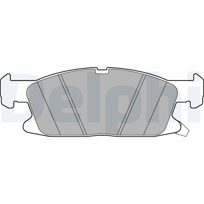 DELPHI LP3241 Brake Pad Set, disc brake