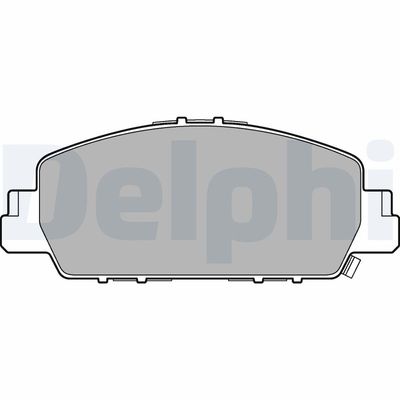 Brake Pad Set, disc brake DELPHI LP3243