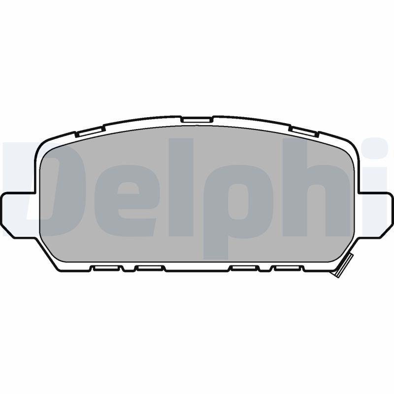 DELPHI LP3244 Brake Pad Set, disc brake