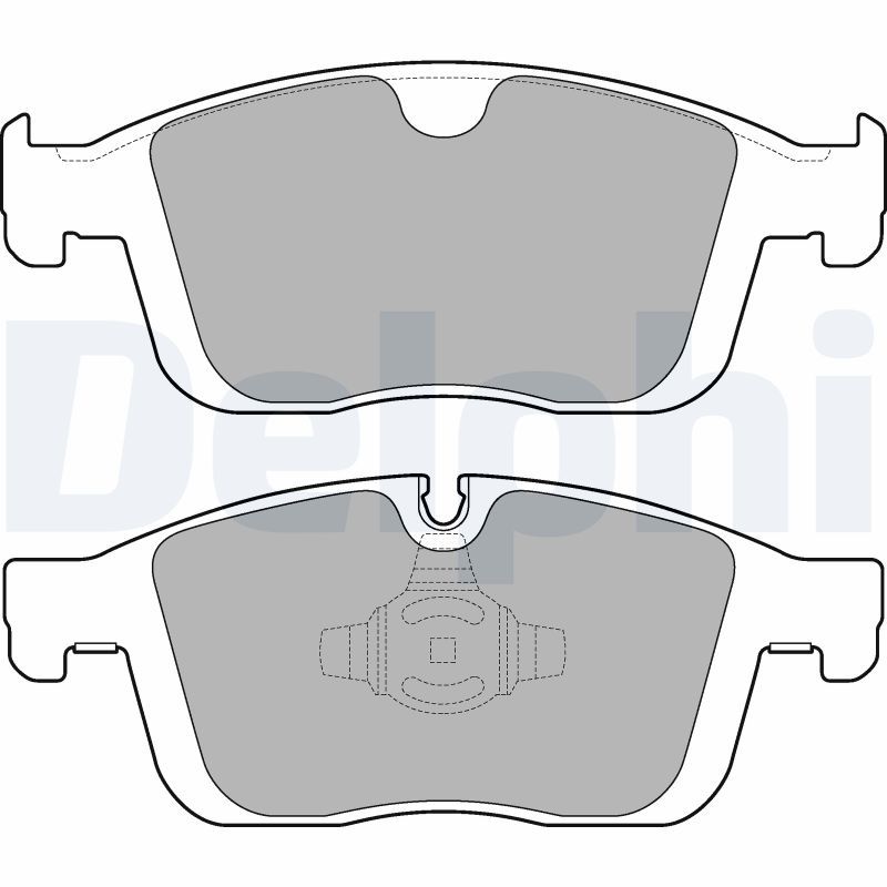DELPHI LP3258 Brake Pad Set, disc brake
