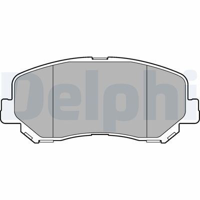 Brake Pad Set, disc brake DELPHI LP3269