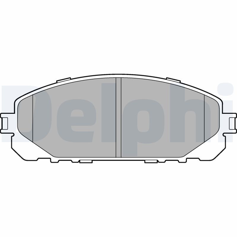 DELPHI LP3271 Brake Pad Set, disc brake