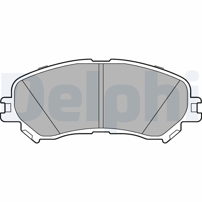DELPHI LP3275 Brake Pad Set, disc brake