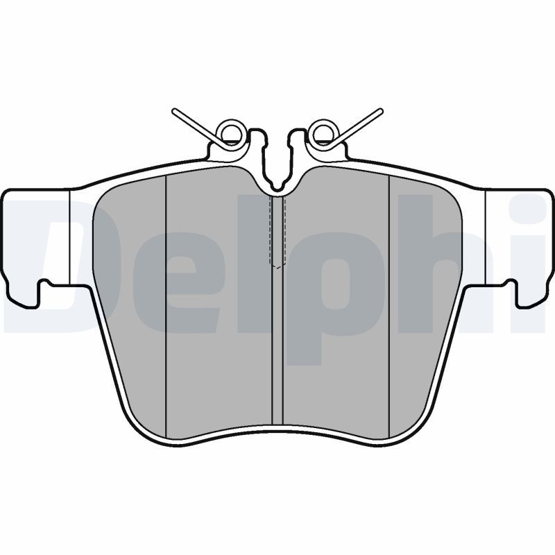 DELPHI LP3277 Brake Pad Set, disc brake