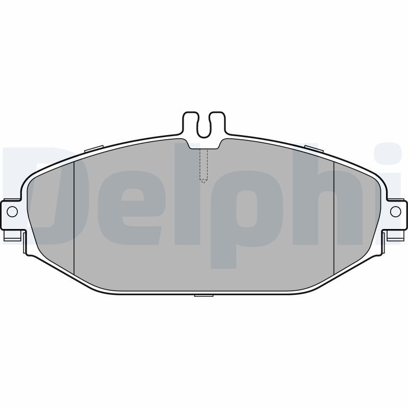DELPHI LP3282 Brake Pad Set, disc brake