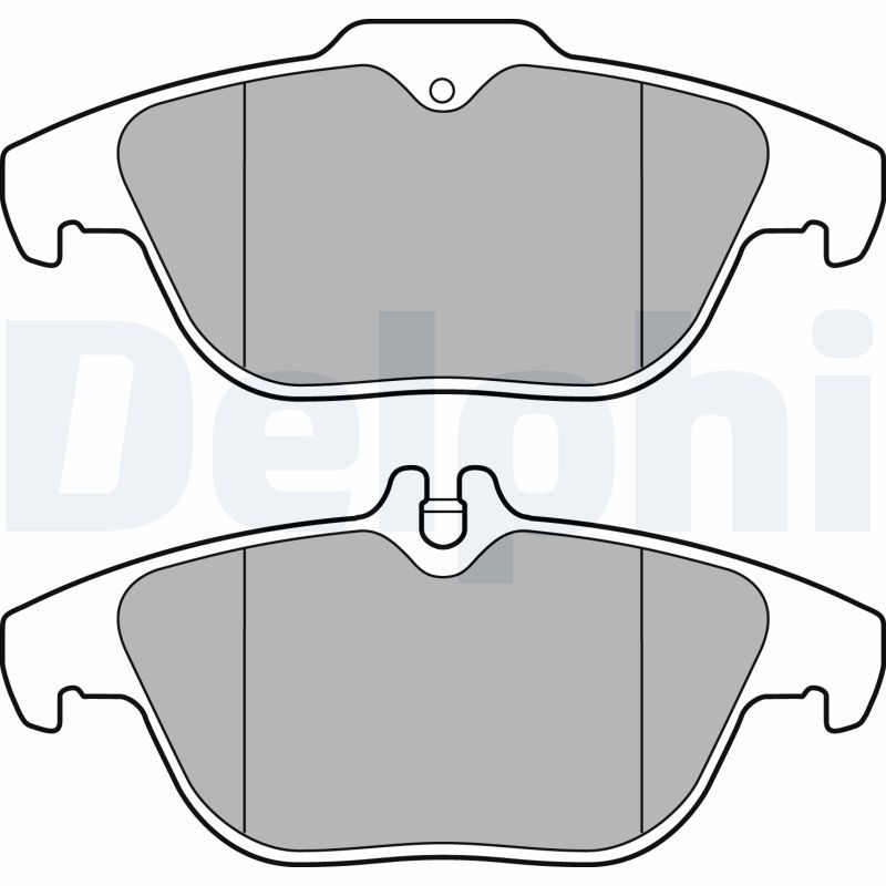 DELPHI LP3288 Brake Pad Set, disc brake