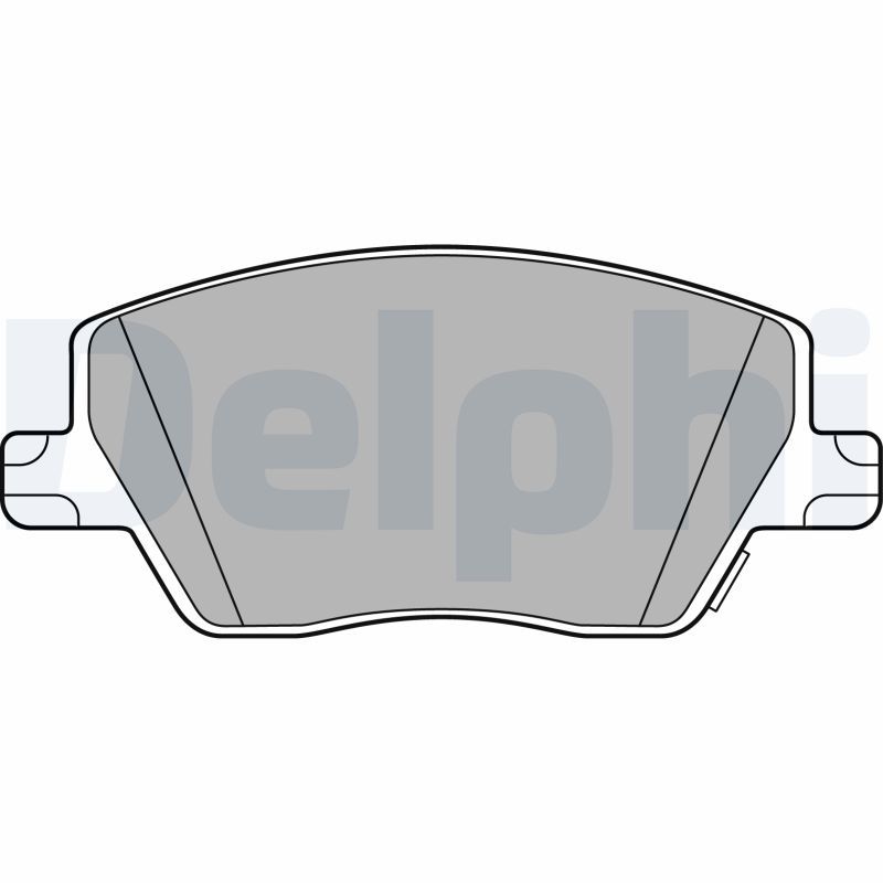 DELPHI LP3289 Brake Pad Set, disc brake