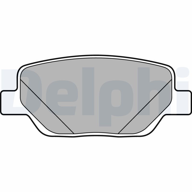DELPHI LP3290 Brake Pad Set, disc brake