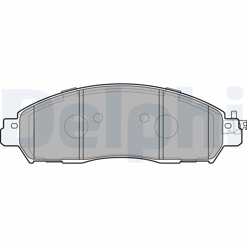 DELPHI LP3291 Brake Pad Set, disc brake