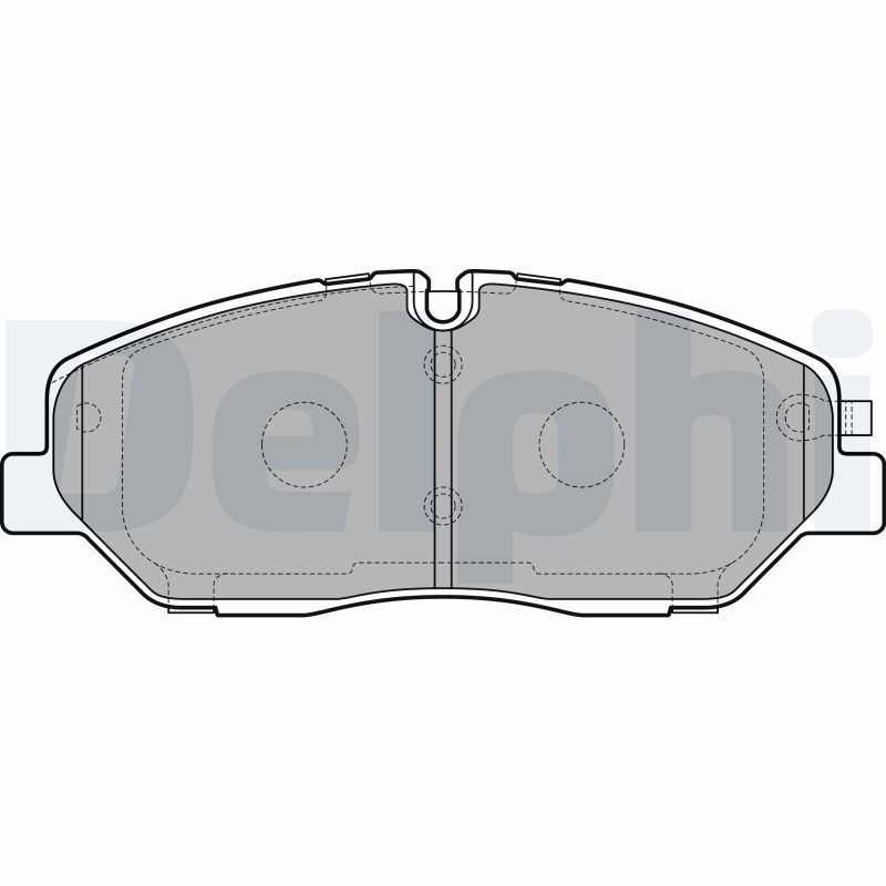 DELPHI LP3293 Brake Pad Set, disc brake
