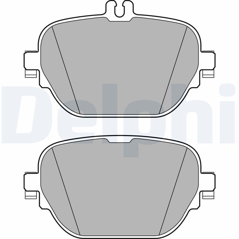 DELPHI LP3297 Brake Pad Set, disc brake