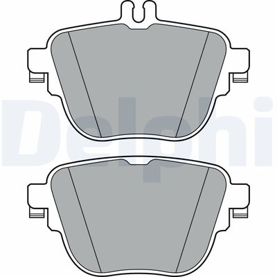 Brake Pad Set, disc brake DELPHI LP3359