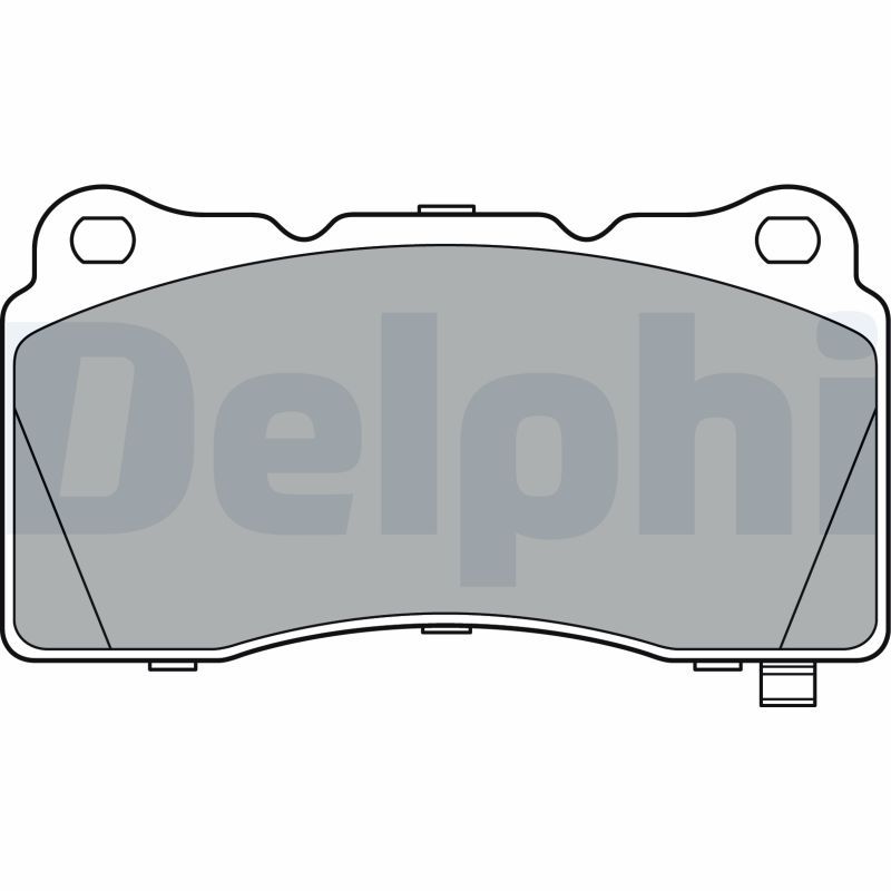 DELPHI LP3362 Brake Pad Set, disc brake