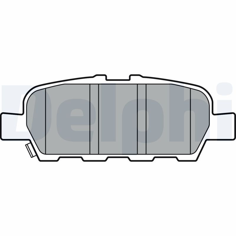 DELPHI LP3375 Brake Pad Set, disc brake
