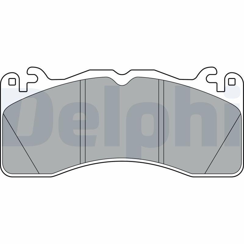 DELPHI LP3377 Brake Pad Set, disc brake
