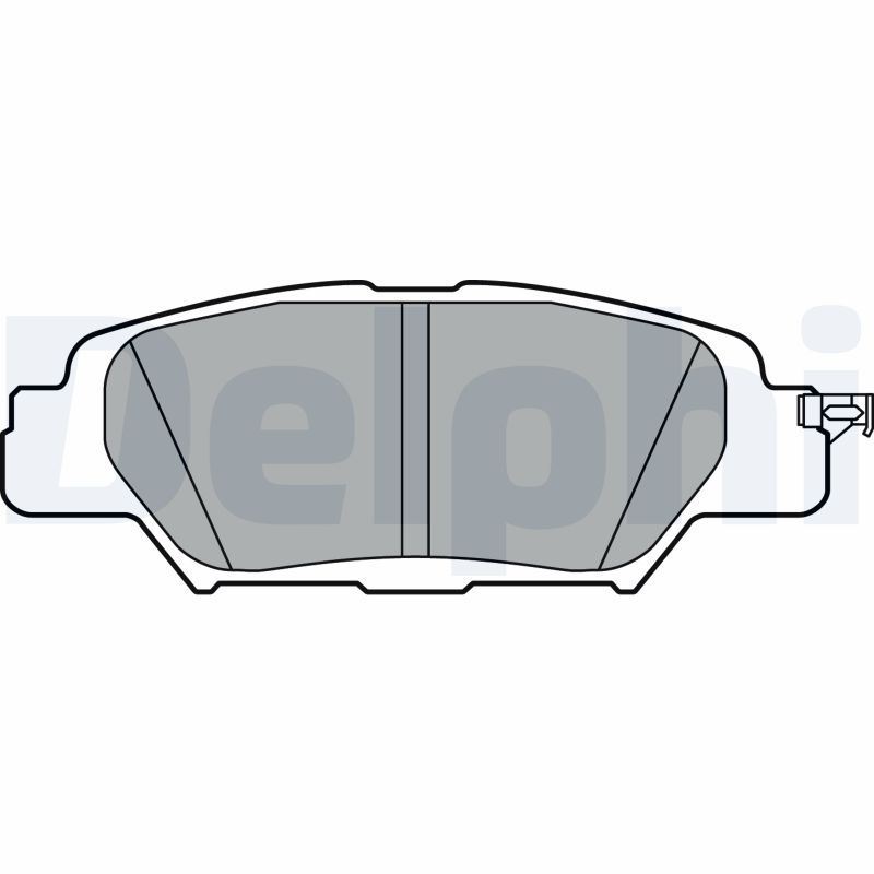 DELPHI LP3394 Brake Pad Set, disc brake