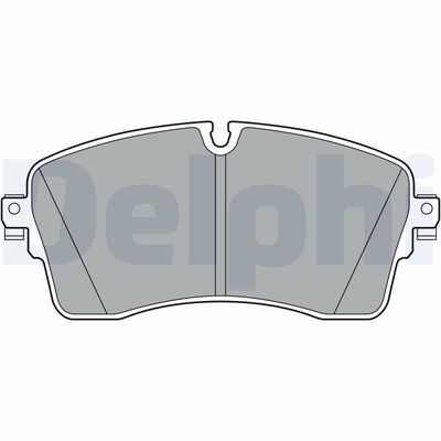 Brake Pad Set, disc brake DELPHI LP3395