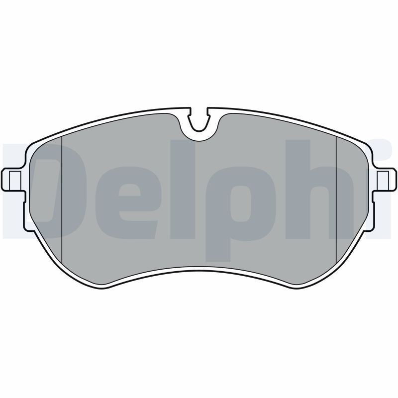 DELPHI LP3406 Brake Pad Set, disc brake