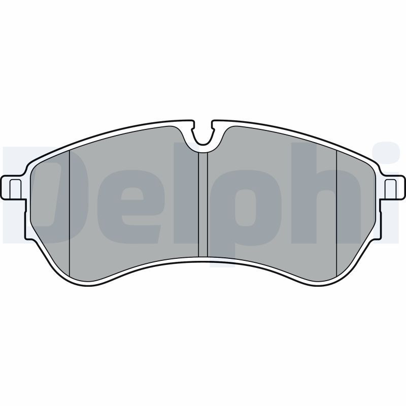 DELPHI LP3410 Brake Pad Set, disc brake