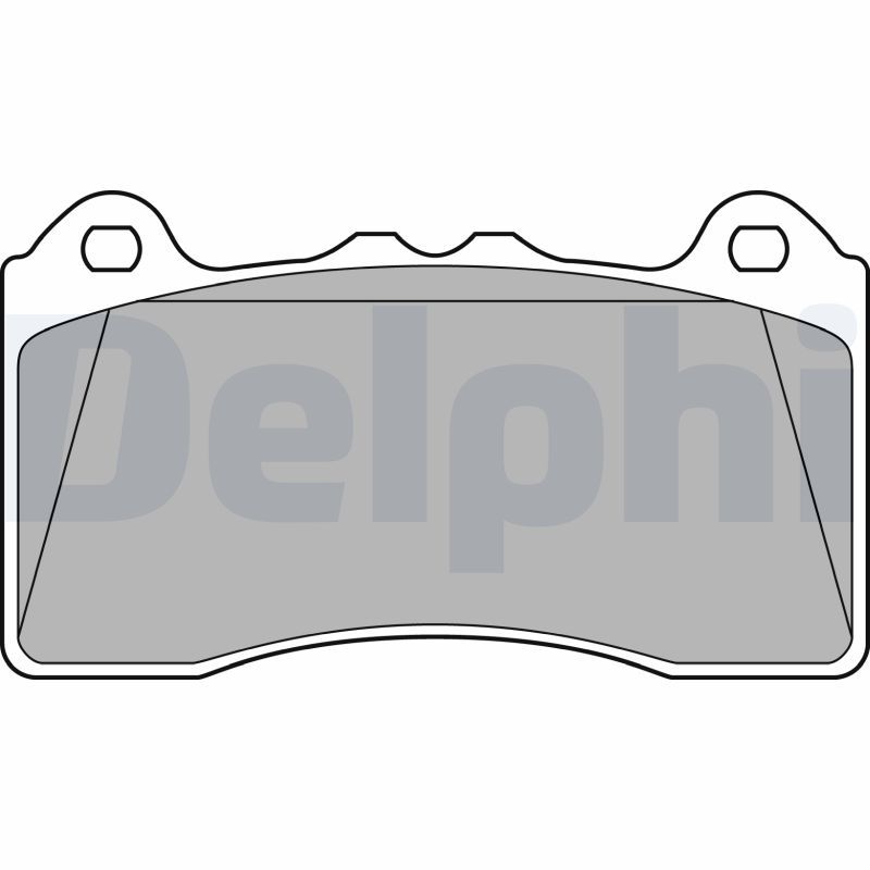 DELPHI LP3436 Brake Pad Set, disc brake