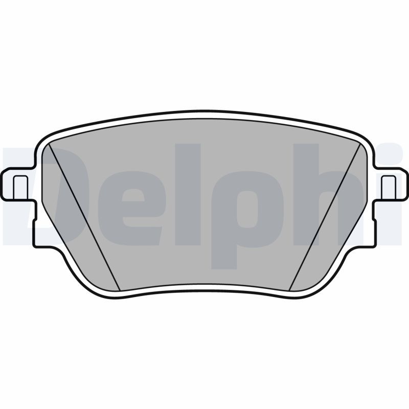 DELPHI LP3438 Brake Pad Set, disc brake