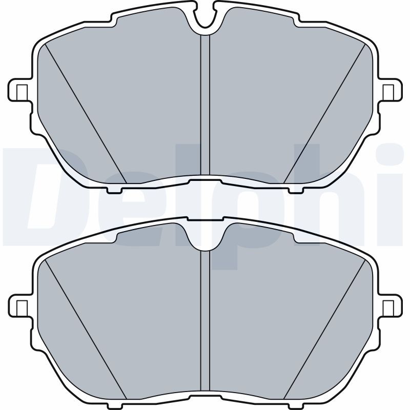 DELPHI LP3518 Brake Pad Set, disc brake