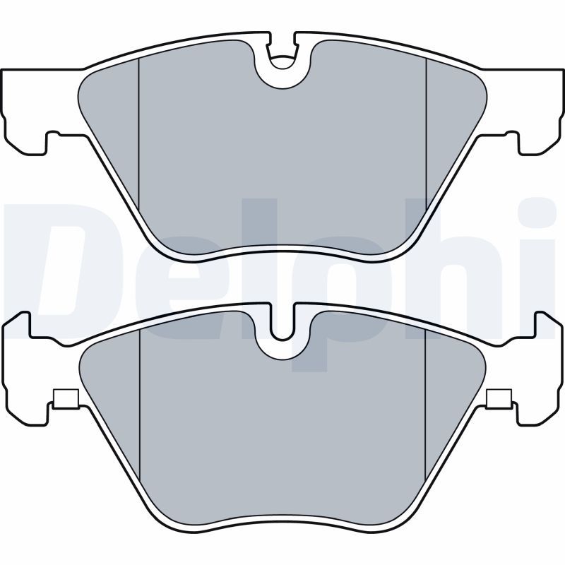 DELPHI LP3534 Brake Pad Set, disc brake