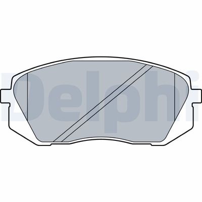 Brake Pad Set, disc brake DELPHI LP3535