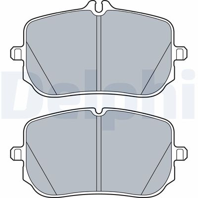 Brake Pad Set, disc brake DELPHI LP3539