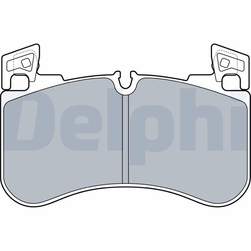 DELPHI LP3540 Brake Pad Set, disc brake
