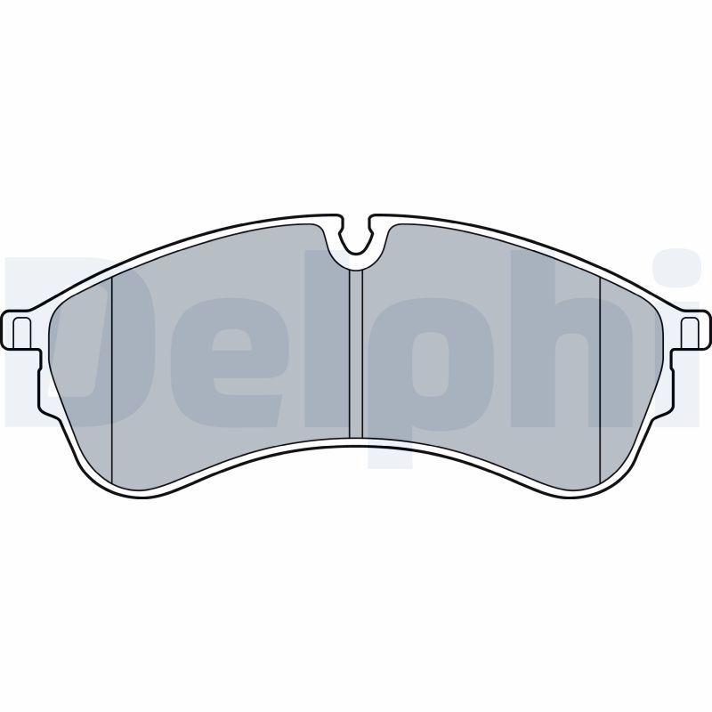 DELPHI LP3545 Brake Pad Set, disc brake
