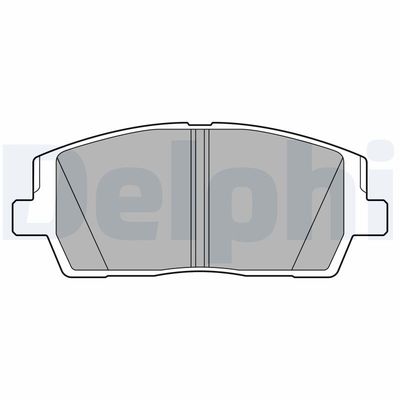Brake Pad Set, disc brake DELPHI LP3552
