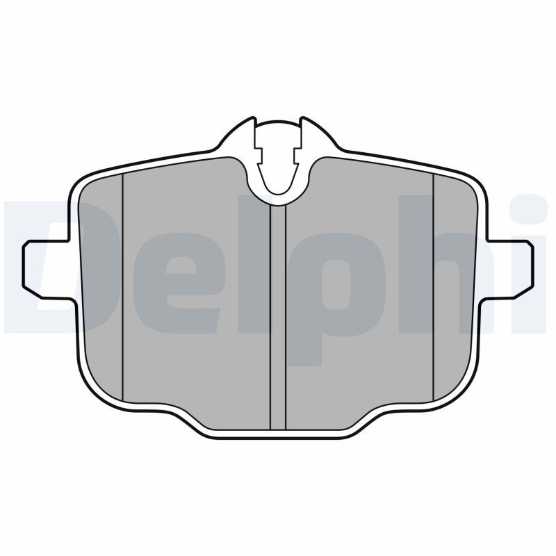 DELPHI LP3579 Brake Pad Set, disc brake