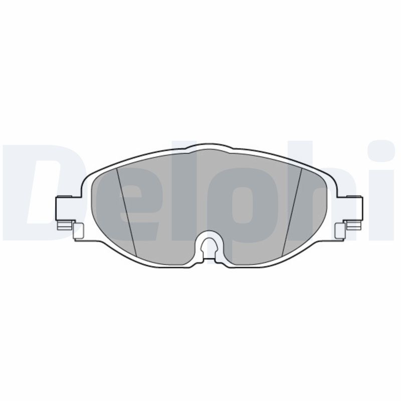 DELPHI LP3584 Brake Pad Set, disc brake