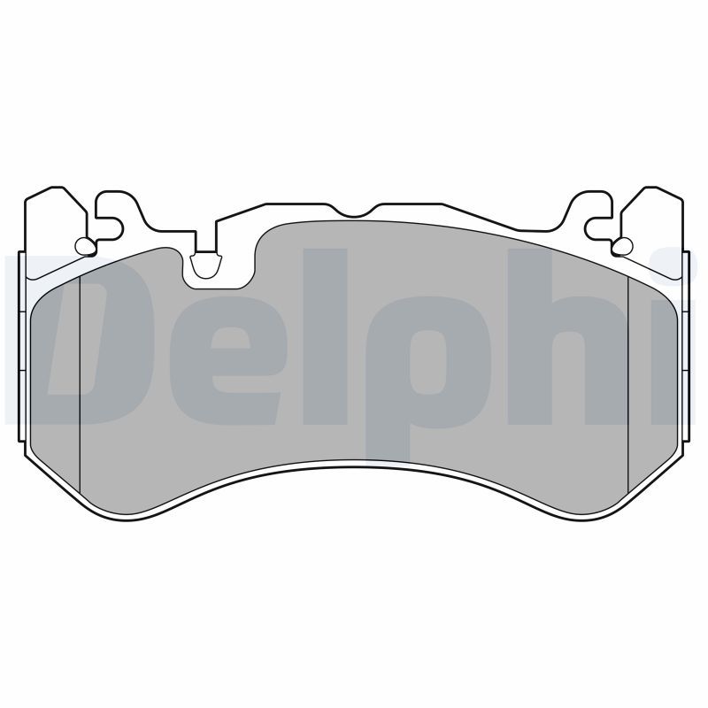 DELPHI LP3589 Brake Pad Set, disc brake